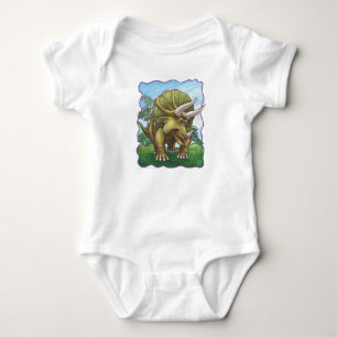 Body Para Bebê Triceratops T-Shirts