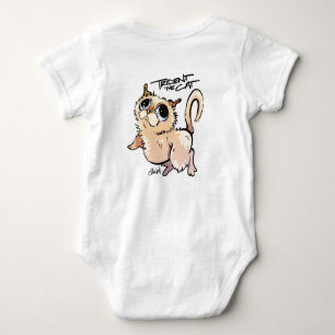 Body Para Bebê Trident o Jumpsuit unisex do bebê do gato