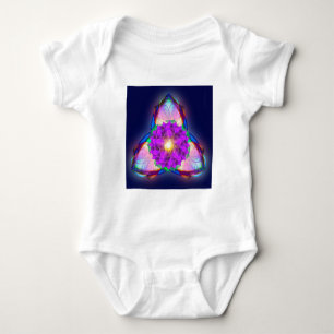 Body Para Bebê Trindade Lotus