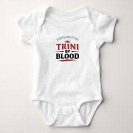 Body Para Bebê TRINI pelo BLOOD WHITE