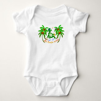 Body Para Bebê Trinidad, Tobago, t-shirt, limin, caribe, trini,
