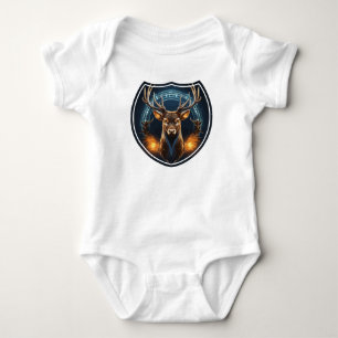 Body Para Bebê Tripulação papai noel