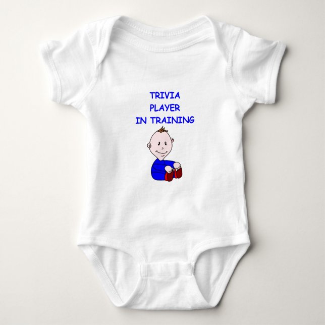 Body Para Bebê trivialidade (Frente)