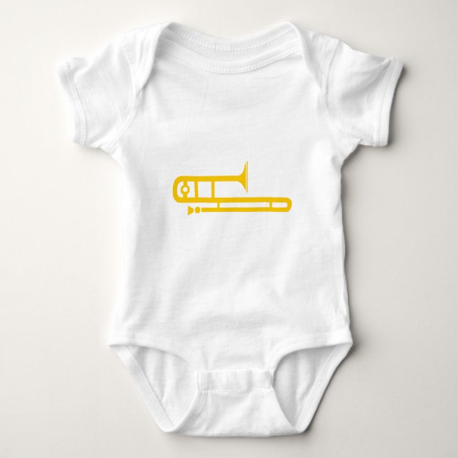 Body Para Bebê Trombone (Frente)