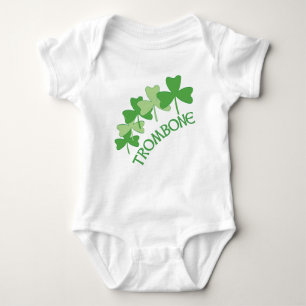 Body Para Bebê Trombone Shamrocks Arc
