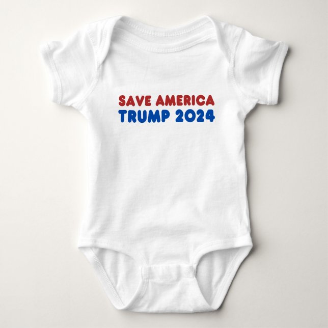 BODY PARA BEBÊ TRUMP 2024 BABY (Frente)