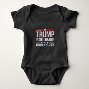 Body Para Bebê Trump Inaguration Day Janeiro 20 2025 Presidente