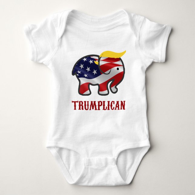 Body Para Bebê Trumplican-3 (Frente)