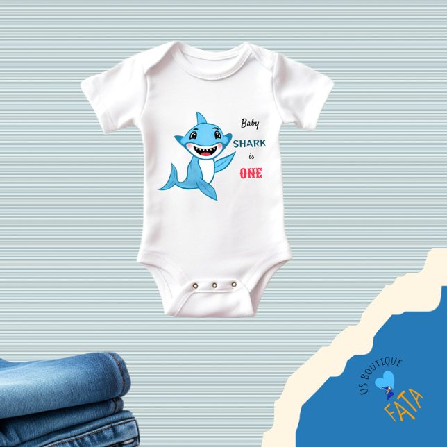 Body Para Bebê Tubarão-bebê (Criador carregado)