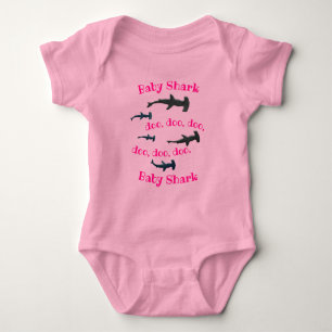 Body Para Bebê Tubarão-bebê