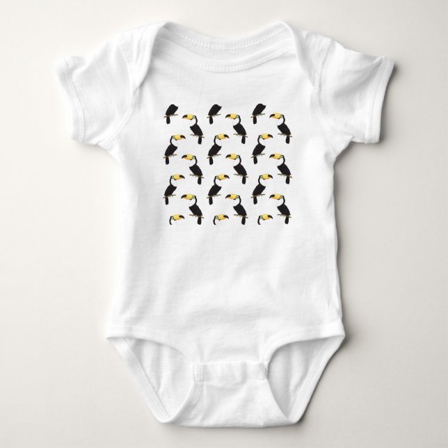 Body Para Bebê tucanos (Frente)