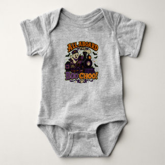Body Para Bebê Tudo a Bordo do Boo Choo!
