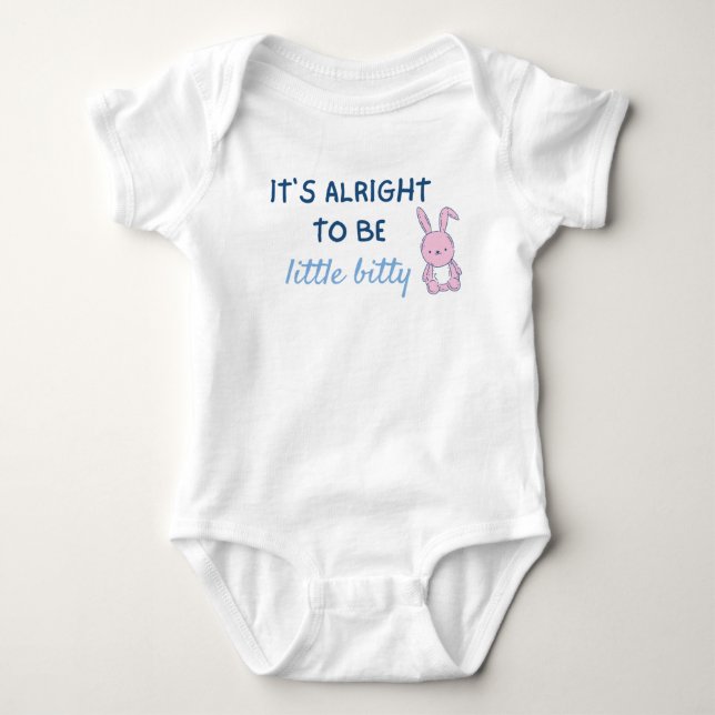 Body Para Bebê Tudo bem ser pequeno  (Frente)