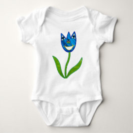 Body Para Bebê Tulipa