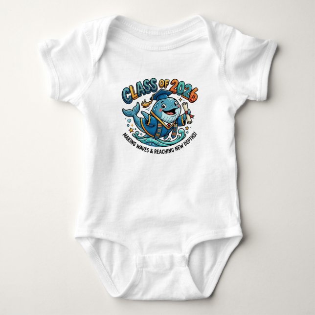 BODY PARA BEBÊ TURMA DE 2026 (Frente)