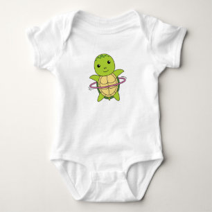 Body Para Bebê Turtle, O Burro De Hullern Smart Hoop