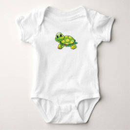Body Para Bebê Turtle Onsie