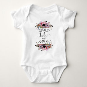 Body Para Bebê Tutu Totalmente Fofo Menina Bebê Boho Floral Moldu