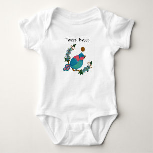 Body Para Bebê Tweet Birdie Baby One-Piece