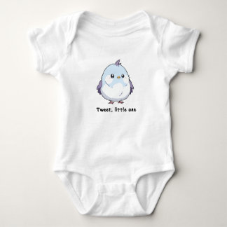Body Para Bebê "Tweet Little One" Bebê Bodycase design
