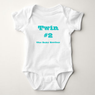 Body Para Bebê Twin#2, O Irmão Bebê