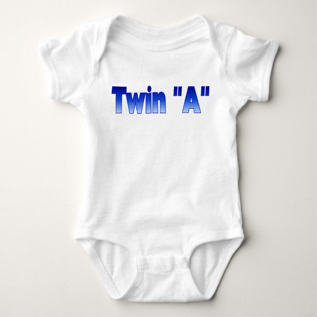 Body Para Bebê Twin InfantT-Shirt (Frente)