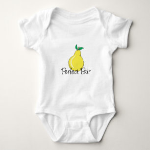 Body Para Bebê TWINS Par Perfeitos