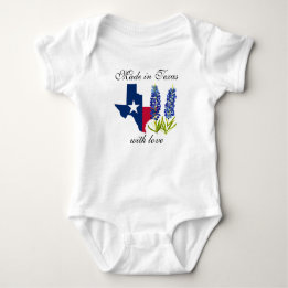Body Para Bebê Txst Floral Baby