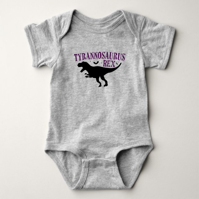 Body Para Bebê Tyrannosaurus (Frente)