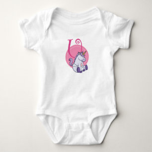 Body Para Bebê U é para Unicorn