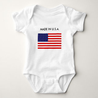 Body Para Bebê U.S.A. Bebê feito