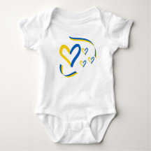 Ucrânia Hearts Baby Bodydress
