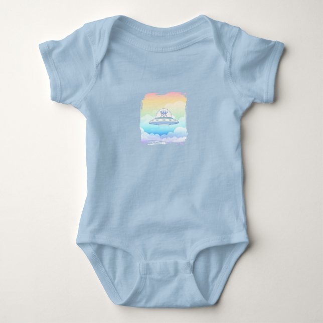 BODY PARA BEBÊ UFO PETS (Frente)