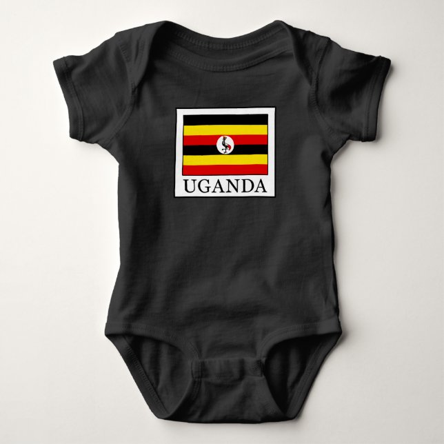 Body Para Bebê Uganda (Frente)