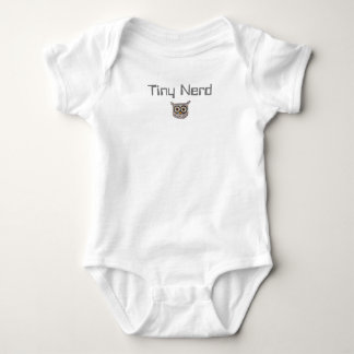 Body Para Bebê Um Bebê Gelado Um Pequeno Nerd De Coruja Tweed