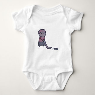 Body Para Bebê Um bodysuit pequeno do bebê do hóquei