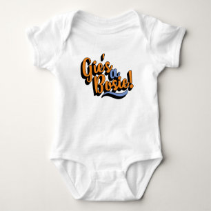 Body Para Bebê Um Bosie de Gie! Dialecto Doric escocês