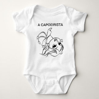BODY PARA BEBÊ UM CAPOEIRISTA