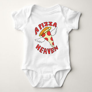 Body Para Bebê Um céu da pizza