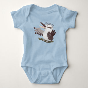 Body Para Bebê Um desenho animado e engraçado