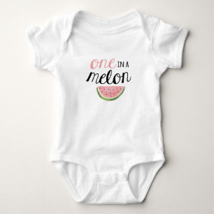 Body Para Bebê Um em um melão, primeiro equipamento do