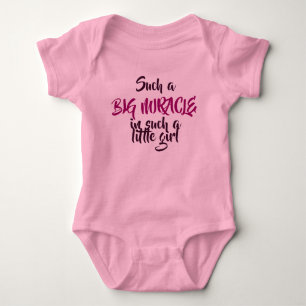 Body Para Bebê Um grande milagre