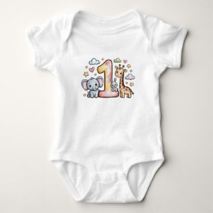 Body Para Bebê Um Mês
