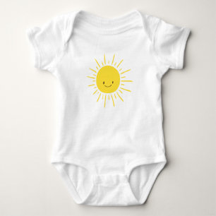 Body Para Bebê Um raio do Creeper infantil Sun do chá de fraldas