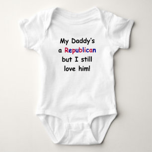 Body Para Bebê Um republicano do meu pai