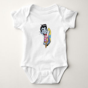 Body Para Bebê Um sorvete engraçado, não tão assustador, comendo 