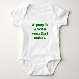 Body Para Bebê Um tombadilho é um desejo seu Fart faz