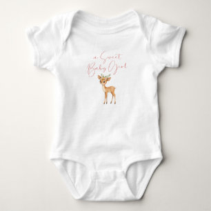 Body Para Bebê Um Vestido Da Floresta De Bebê Doce