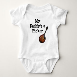 Body Para Bebê Uma máquina desbastadora do bandolim do meu pai