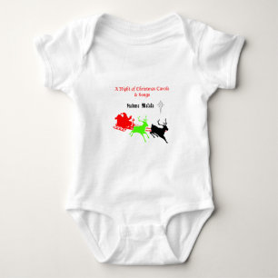 Body Para Bebê Uma noite de canções de Natal e canções Hakunamata